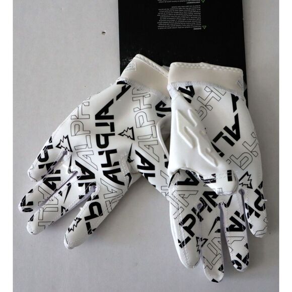 Nike N.100.2024.102 Unisex Youth Sz Small White Superbad 6.0 Football Gloves - Picture 3 of 3